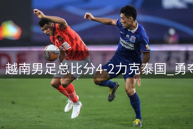 越南男足总比分4-2力克泰国 勇夺东盟杯冠军